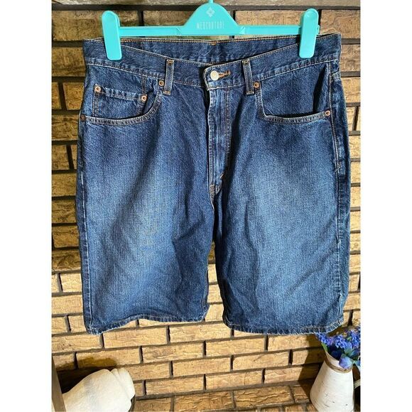 Levi 569 Men’s Loose‎ Fit Denim Shorts - Picture 1 of 6